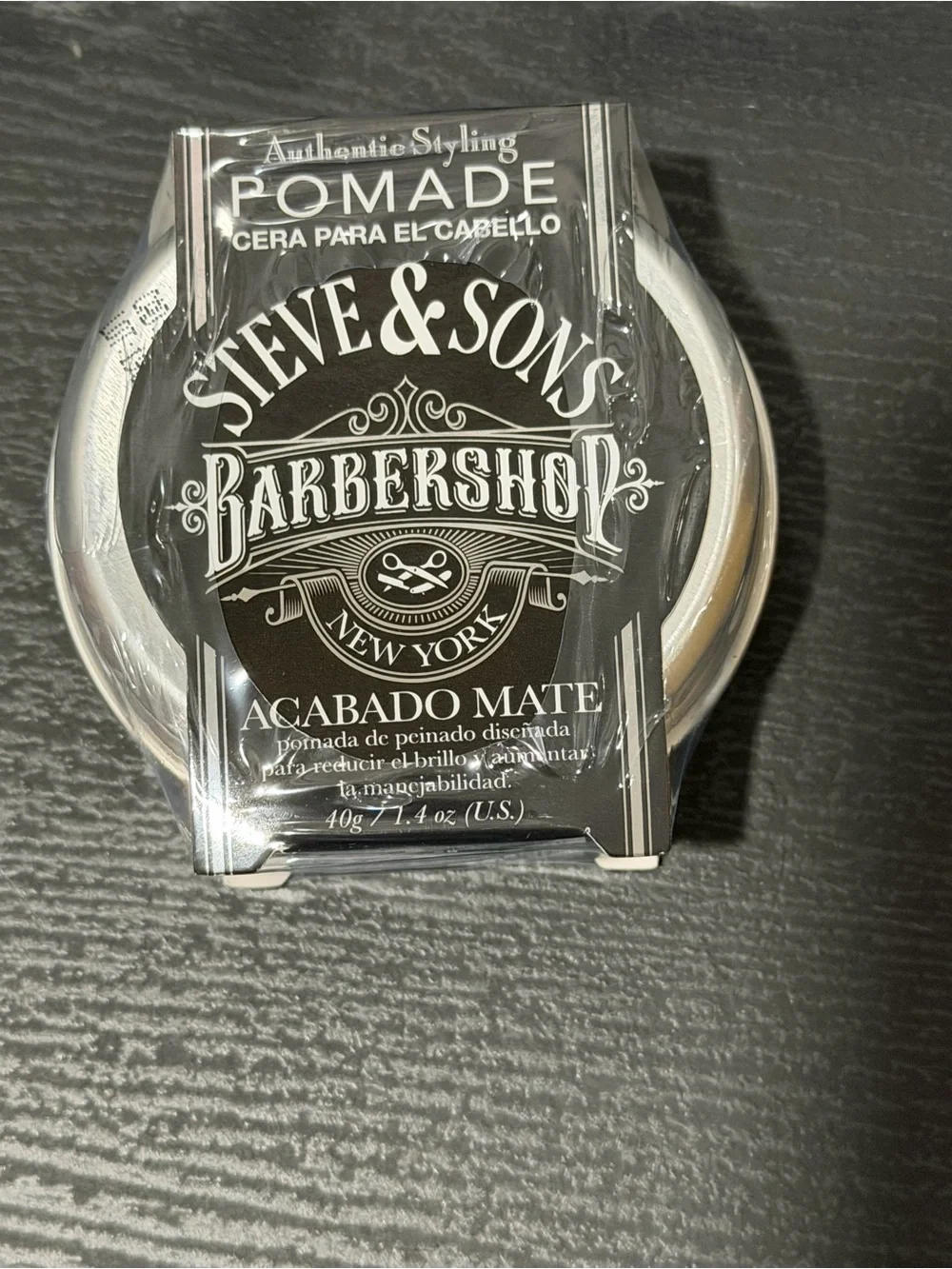 3 Men’s Hair Pomade by Barbershop Matte Finish